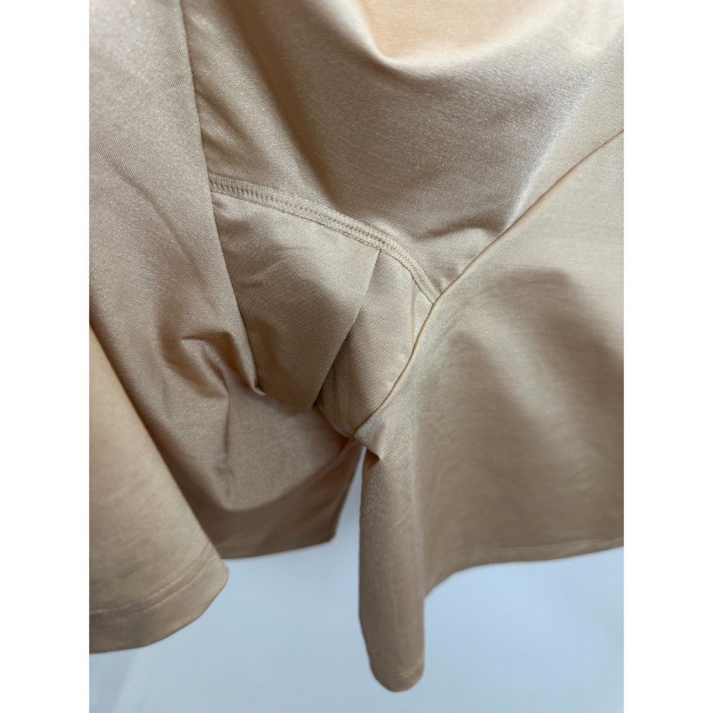NWT Shape by Cacique Open Bust Thigh Shaper Level 3 Shaping Seamless Beige 26/28 - Picture 6 of 11